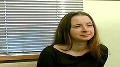 Amateur teen porn audition turns into full on anal with facial