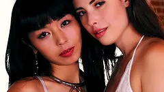 Marica Hase and Casey Calvert use massive toys during a sex session