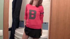 Mary C is happy to get naked for a solo session in a shower