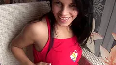 Amabella is a sex machine. She has a cute devious little smile