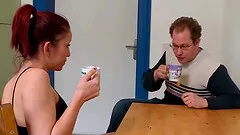 Natalie Hot has a whole new game to play with her nerdy friend.