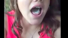 Amateur Blowjob And Swallow In Car