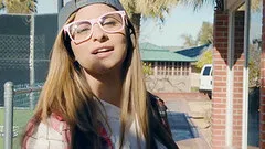 Nerdy blonde Nina North loves experimenting and perfecting her skills