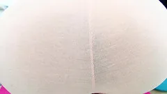 Doing yoga with a busty Cali Carter can only lead to sperm on her face