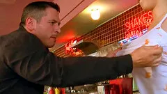 After lifting a hot car, Michael stops at a dusty diner outside of