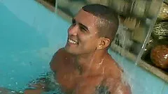 Ebony displaying her nice black butt before riding huge dick hardcore