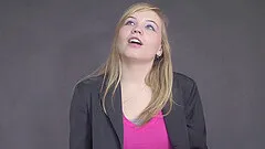 Cute amateur girl loves making a dick stiff with her lips