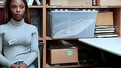 Cute babe Sarah Banks gets naked for a hardcore fuck