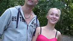 Mandy Slim playing with a blind guy in the park is quite fun