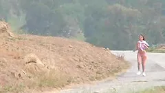 She got lucky with hard big black cock