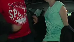 Fucking in a car is extremely sexy with this nasty stunner