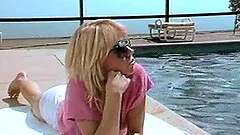 Nikki Charm joins her kinky friends for a shag in a swimming pool