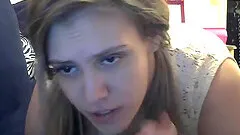 Young Stripper Slut Pleasing Herself