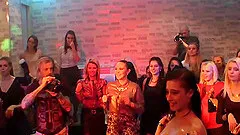 Massive orgy in the night club