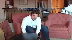 Gianna Michaels riding his hard cock while her giant all natural hooters are bouncing.