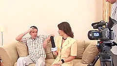 Lara Croft is a local news reporter whos covering a story about a hero