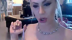 Big boobs teen masturbating on webcam