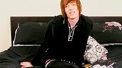 Emo dude Sean Taylor loves a little anal play in his wank