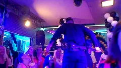 Partying and drinking too much will start a steamy orgy in the club