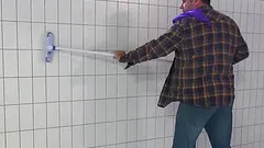 Old man Fucks Teen in the pool gives her thick facial