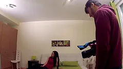 Daniela giving big black cock nice blowjob in interracial porn