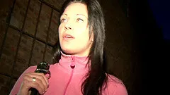 Fake tits cowgirl pleasuring her pussy using nice toy