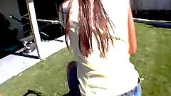 Tina Prince getting smashed with big black cock hardcore