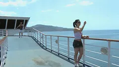 Angel Summer gets naked for a boat fuck with a hot lover