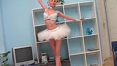 Extreme flexible skinny russian ballerina fucks in crazy kamautra positions