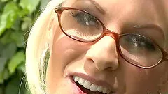 Milf Brandi Edwards has hot sex in her nerdy glasses