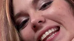 Young babe loves licking every drop of cumload