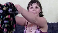 Jutta is a sexy MILF ready for her brand new sex toy