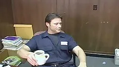 Gorgeous girl cannot resist a fellow's throbbing love rod