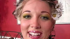 Big black cock for insatiable Candy Monroe during a cuckold game