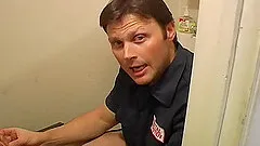 Chick's tight anal hole ravished well with a toy and a fat cock