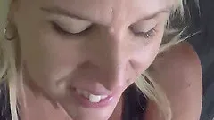 Submissive Amateur Wife Loves Cum
