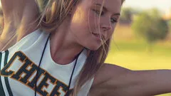 Randy cheerleader Nicole Clitman cannot resist a skillful lover