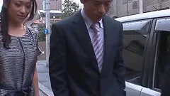 Insatiable woman bends over for a horny guy's fat boner