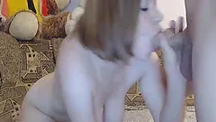 Nerdy Amateur Babe Receives a Huge Load of Cum on Face