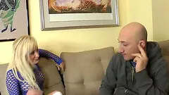 Mila Ramos fucks with a big dick after the toy