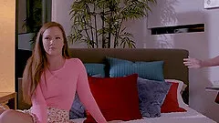 Maddy OReilly and Sara Luvv get each other naked and have sex