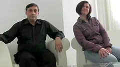 Jade Love gets rid of her clothes and gets down on her knees