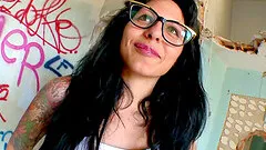 Babe with glasses Raquel Abril gets fucked hard by Kevin White