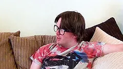 Messy cumshot for Devon Breeze who is a voracious cock-sucking slut