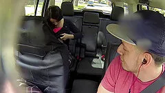 Car doggy style and cock riding earns her a juicy cum shot