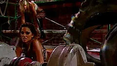 Nasty lesbians enjoy exploring each other's wet love tunnels