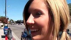 Father and son fuck blondie slut