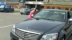 Сute young teen picked up from wild old man deepthroat sex in nature