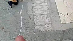 Public cumshot