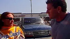 Outdoor shag with a beauty who will do anything for an erected boner